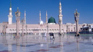 The Prophet’s Mosque in Medina